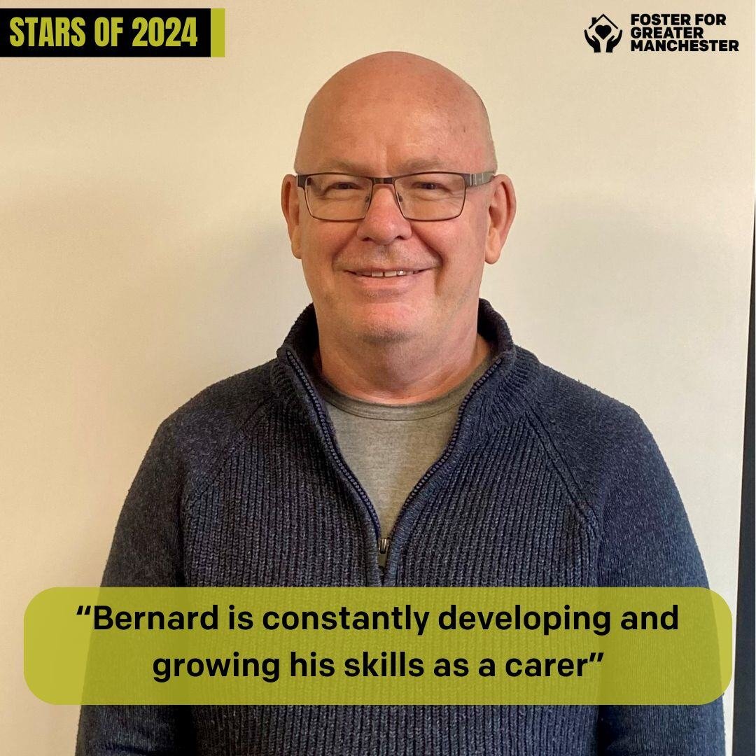 “Bernard is constantly developing and growing his skills as a carer”