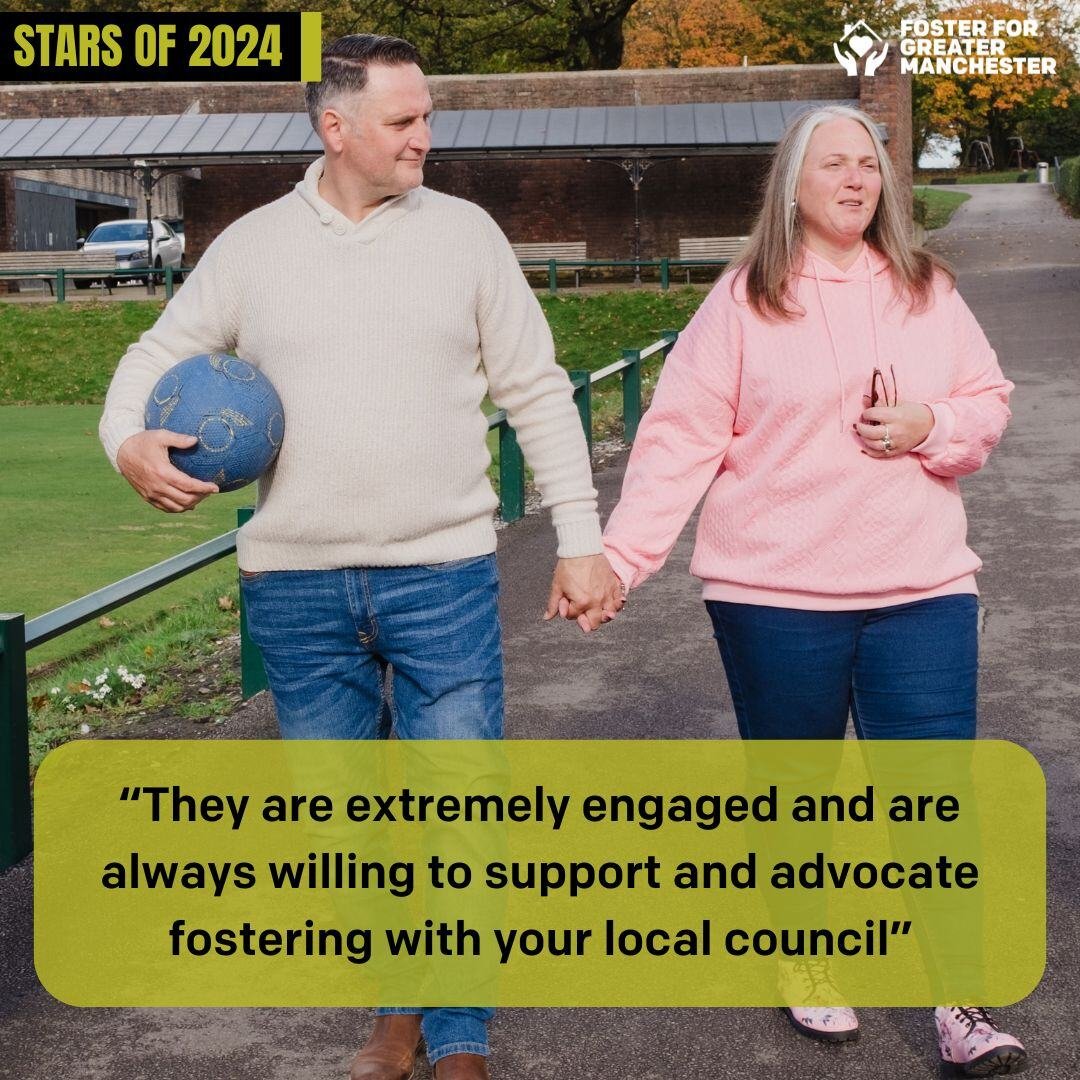 “They are extremely engaged and are always willing to support and advocate fostering with your local council”